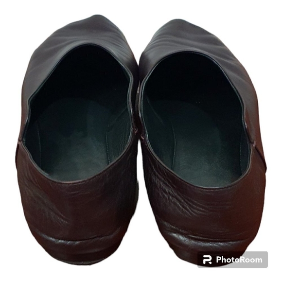 THE ROW Boheme Slipped Flats in Dark purple Leather  Size EUR 42/USA  11 - Picture 7 of 11